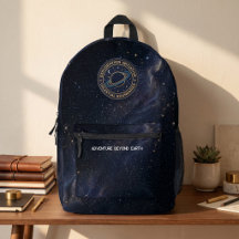 Mochila Explorador Espacial e Estrelas Galácticas