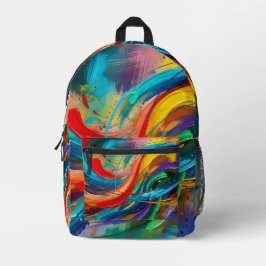 Mochila Impressa com Criatividade em Cada Detalhe