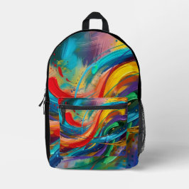 Mochila Impressa com Criatividade em Cada Detalhe