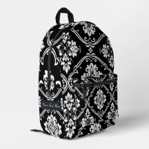 Mochila impressa personalizada para jardim escuro