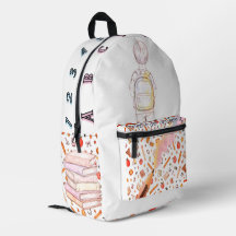 Mochila Infantil Sonhe Grande De Volta à Escola
