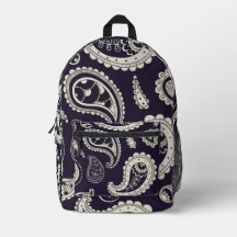 Mochila Paisley Impressão