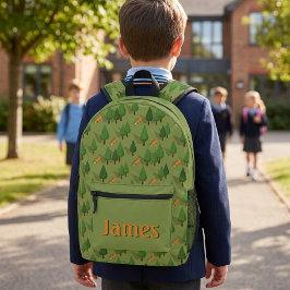 Mochila Personalizada da Escola Fox & Forest