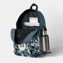 Mochila Personalizada de Camuflagem Urbana