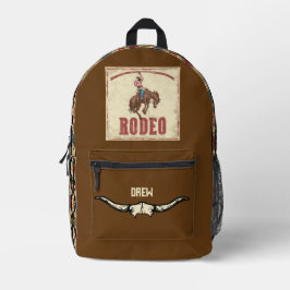 Mochila Personalizada de Rodeio para Meninos com D