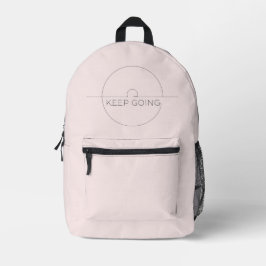 Mochila Premium ‘Keep Going’ – Minimalista