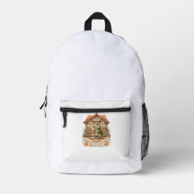 Mochila Solange Cozy Casa de Jacaré