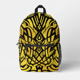Mochila tribal amarela