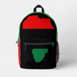 Mochila Vermelha Preta e Verde