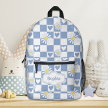 Mochila Xadrez Cinza Personalizada