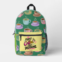 Mochilas da coleção de alimentos ZOZAMI