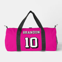 mochilas de futebol pink personalizado jogador