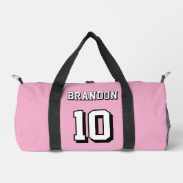 mochilas de futebol rosa jogador personalizado