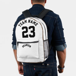 Mochilas de mochila rapazes basquetebol escola B &