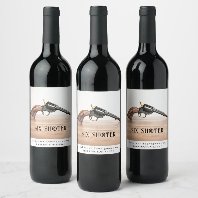 Mockup Seis Rótulos de Vinho Personalizados do Ati (Garrafas)