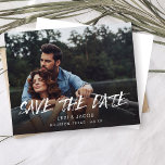 MOD de orçamento Foto e caligrafia 5 Salvar a Data<br><div class="desc">** SATIN PAPER É PAPEL FINO. ATUALIZE O PAPEL PARA OBTER UM PAPEL MAIS ESPESADO. TEM UMA OPÇÃO PARA ENVELOPES. *** Economize dinheiro em convites com este convite menor que tem uma opção para envelopes. Prepare seus convidados para o maravilhoso casamento com sua Foto MOD e Calliografia 5 Salve o...</div>