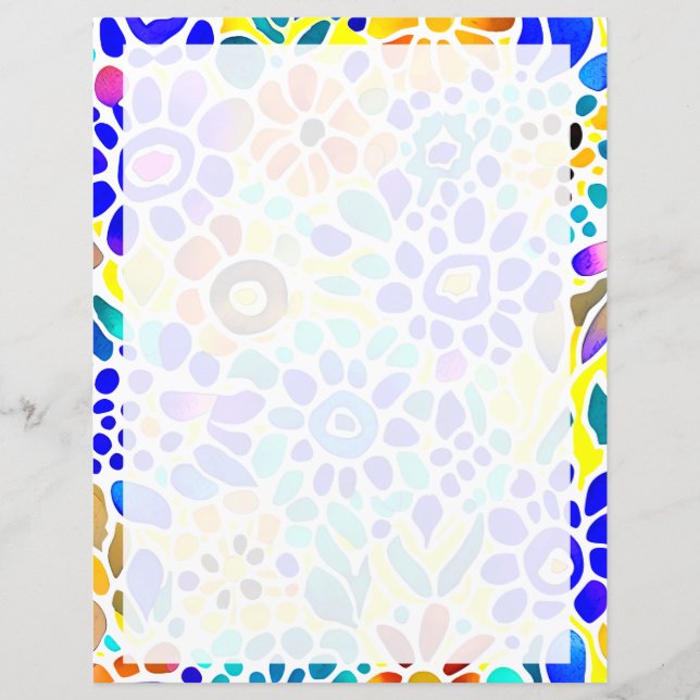 Mod floral colorido (Frente)
