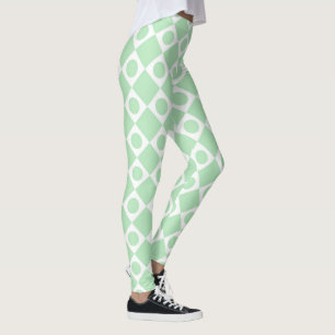 Mod Retro 60s Leggings Cantaloupe
