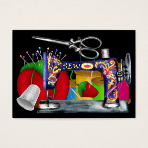 Moda - Cartão/Etiqueta Seamstress - SRF