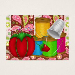 Moda - Cartão/Etiqueta Seamstress - SRF