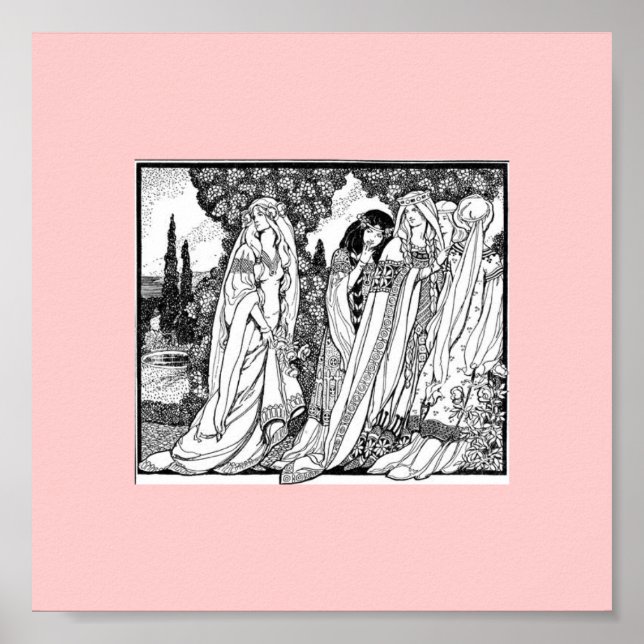 Moda da Idade Média Poster (Frente)