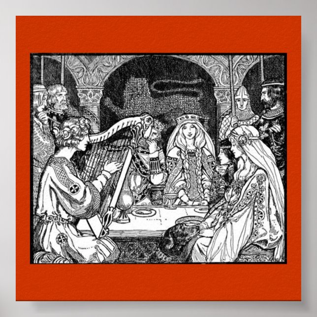 Moda da Idade Média Poster (Frente)