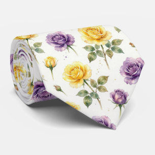 Moda de Primavera   Gravata Floral para Casamento 
