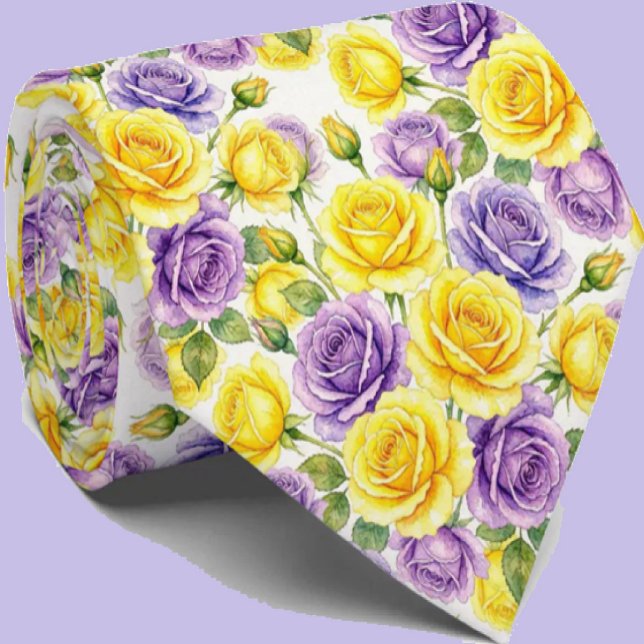 Moda de Primavera | Gravata Floral para Casamento  (Criador carregado)