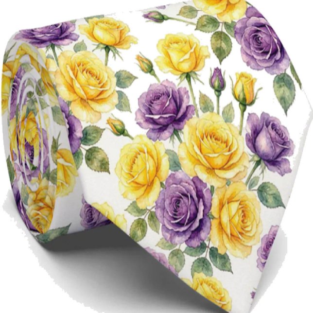 Moda de Primavera | Gravata Floral para Casamento  (Criador carregado)