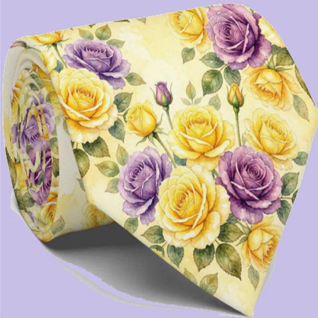Moda de Primavera | Gravata Floral para Casamento  (Criador carregado)