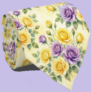 Moda de Primavera Gravata Floral para Casamento