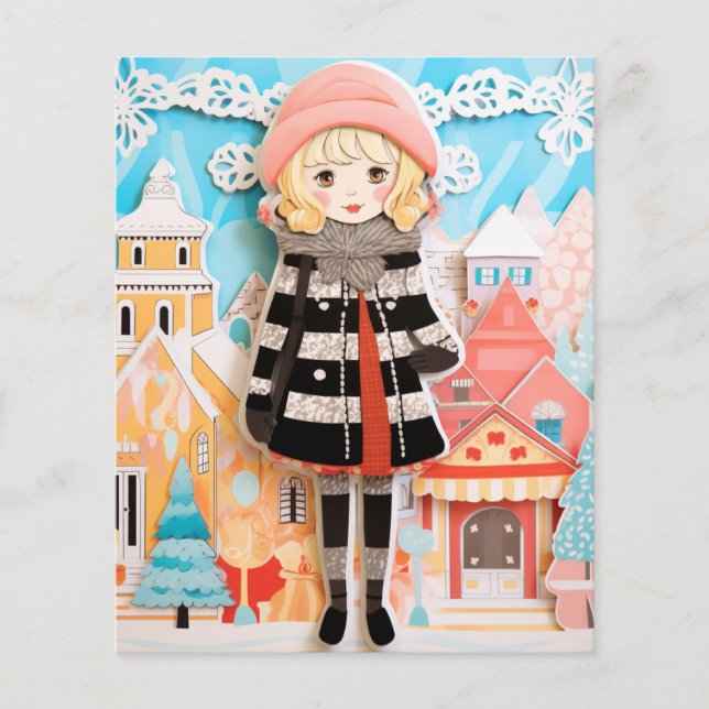 Moda do conto: Bonecas de Papel em Munique (Frente)