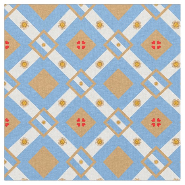 Moda do Tecido da Argentina Flag & Argentina (Detalhe)