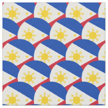 Moda do Tecido da Filipinas Flag e Filipinas