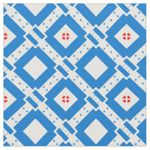 Moda do Tecido de tendências de Honduras Flag e H