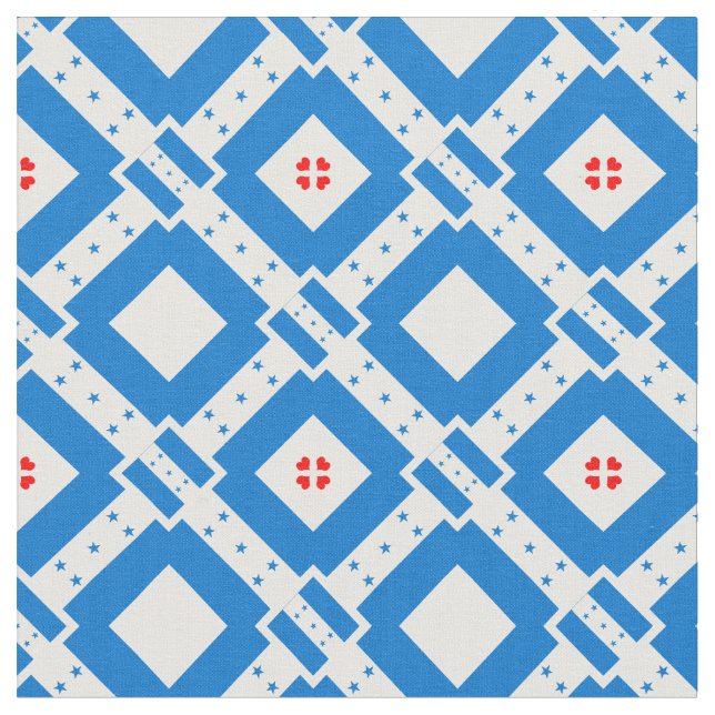 Moda do Tecido de tendências de Honduras Flag e Ho (Detalhe)