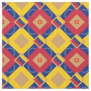 Moda do Tecido de tendências Venezuela Flag & Ven