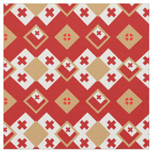 Moda do Tecido Tonga Flag & Tonga Trendy