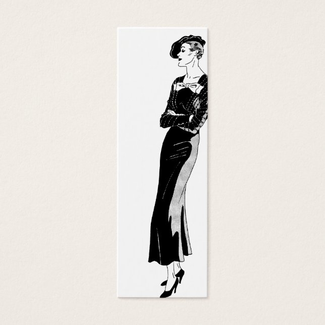 Moda em preto e branco (Frente)