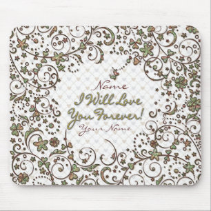 Moda Floral 11 Mousepad
