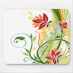 Moda Floral 1 Mousepad