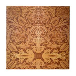 Moda russa marrom do cowboy couro ocidental