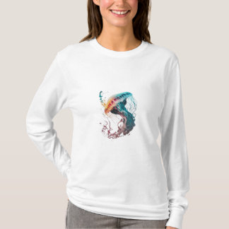 Moda, uma camiseta artística e moderna