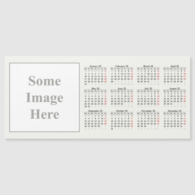 modelo 2022 calendário (Frente)