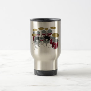 Modelo 3D de Bateria: Caneca de Viagem Personaliza