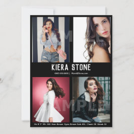 Modelo ativo do preto do cartão dos comp(s) do