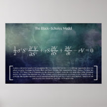 Modelo Black-Scholes - Poster de Matemática