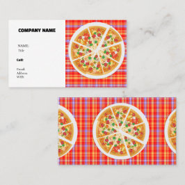 MODELO CARTÃO DE VISITA PIZZA BÁSICO