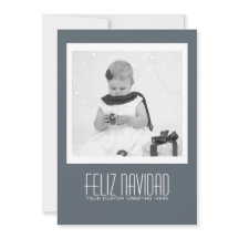 Modelo Contemporâneo Feliz Navidad