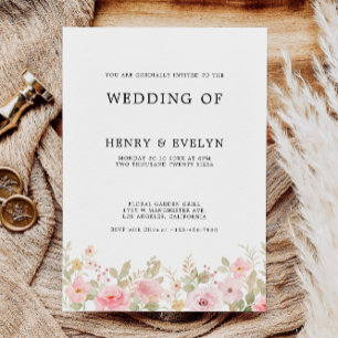 Modelo Convites de casamento